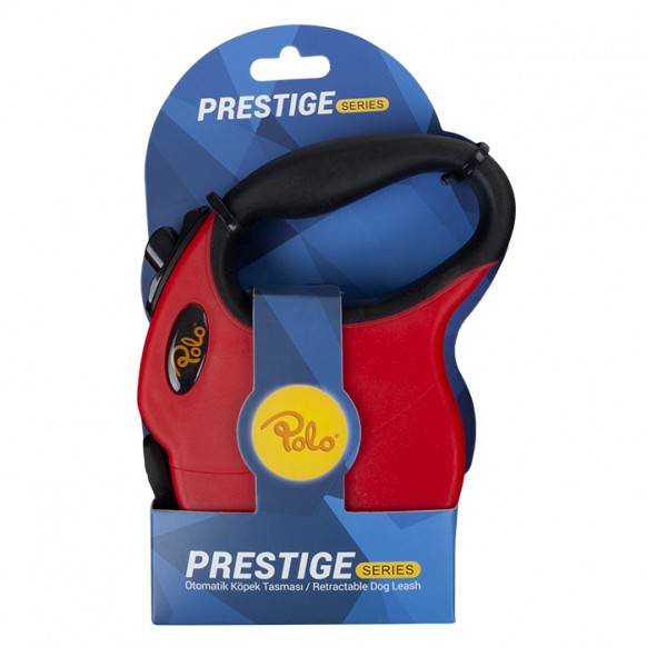 MP OTOMATİK TASMA POLO PRESTİGE KIRMIZI  5M/15KG